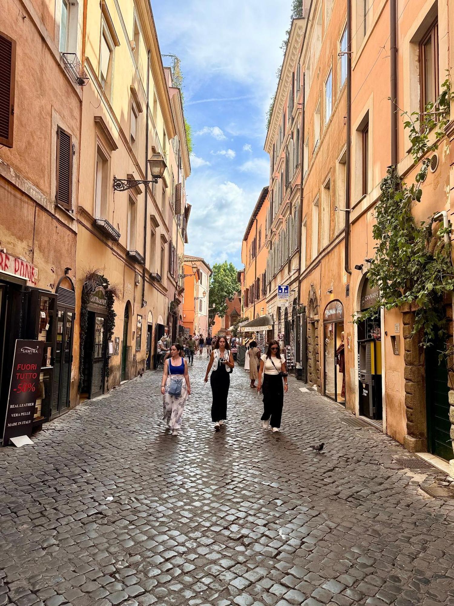 Via Della Scala Suite Рим Экстерьер фото